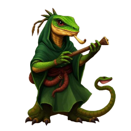Lizard Snakecharmer