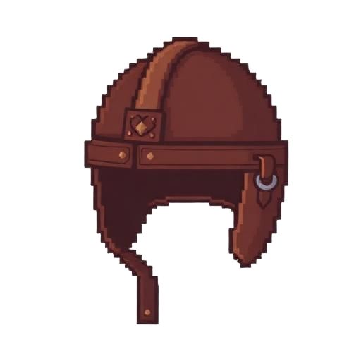 Leather Helmet
