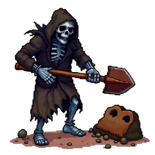 Cursed Gravedigger