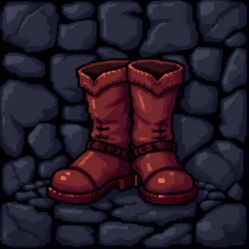 Forged Iron Boots